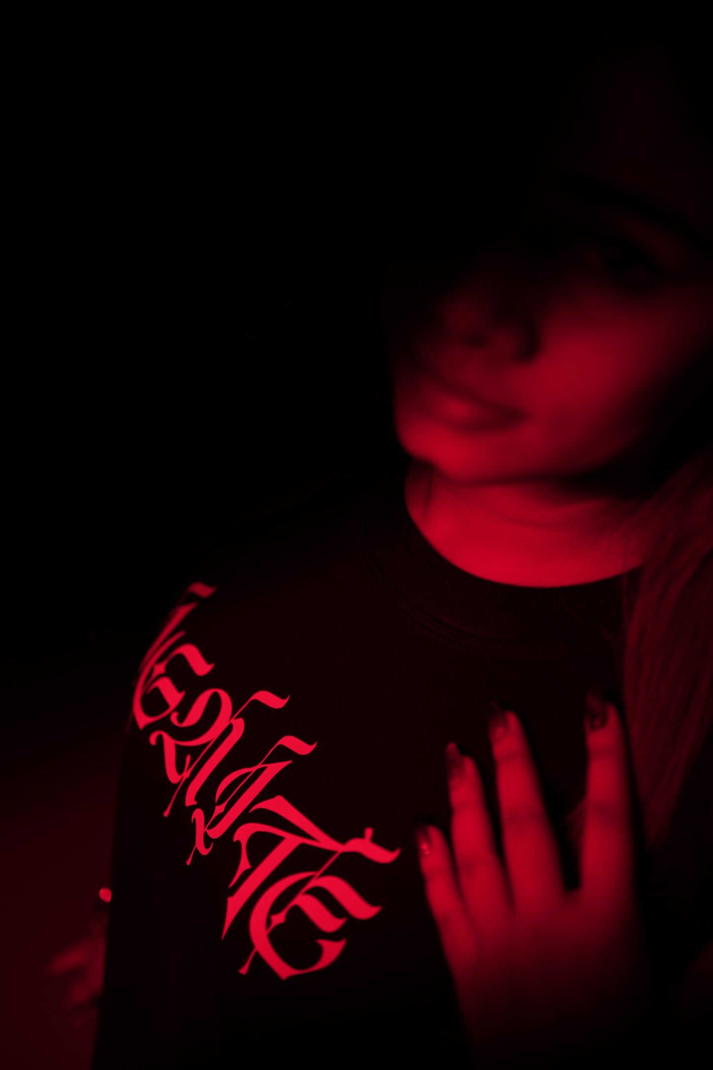 Unisex T-shirt black lust