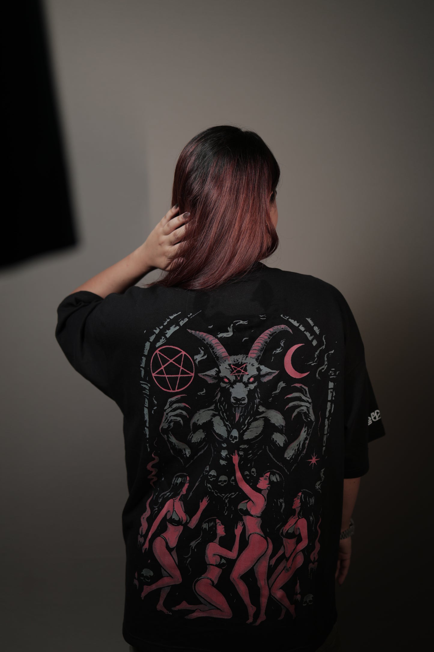 Unisex T-shirt black lust