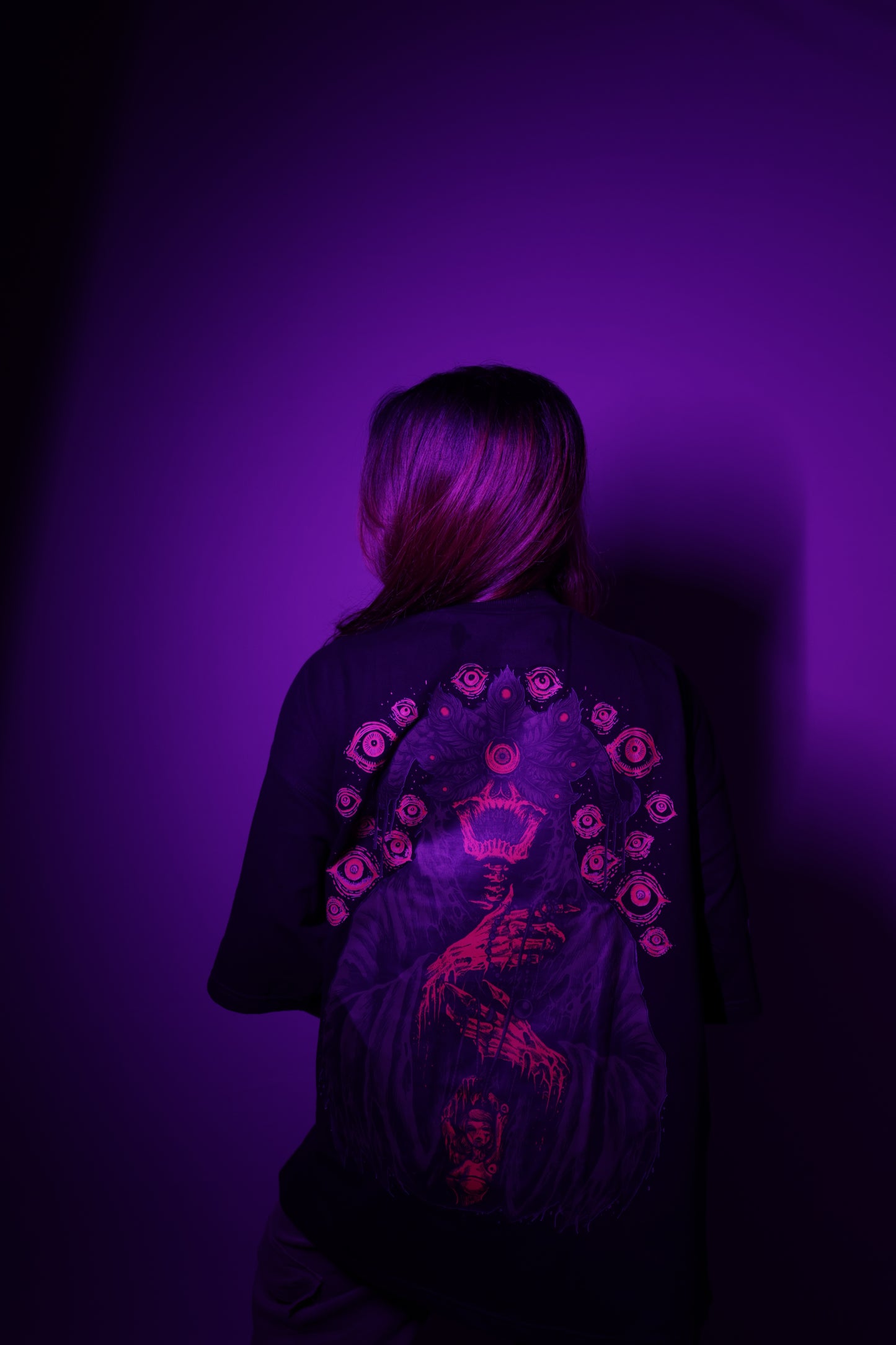 Unisex T-shirt black delusion