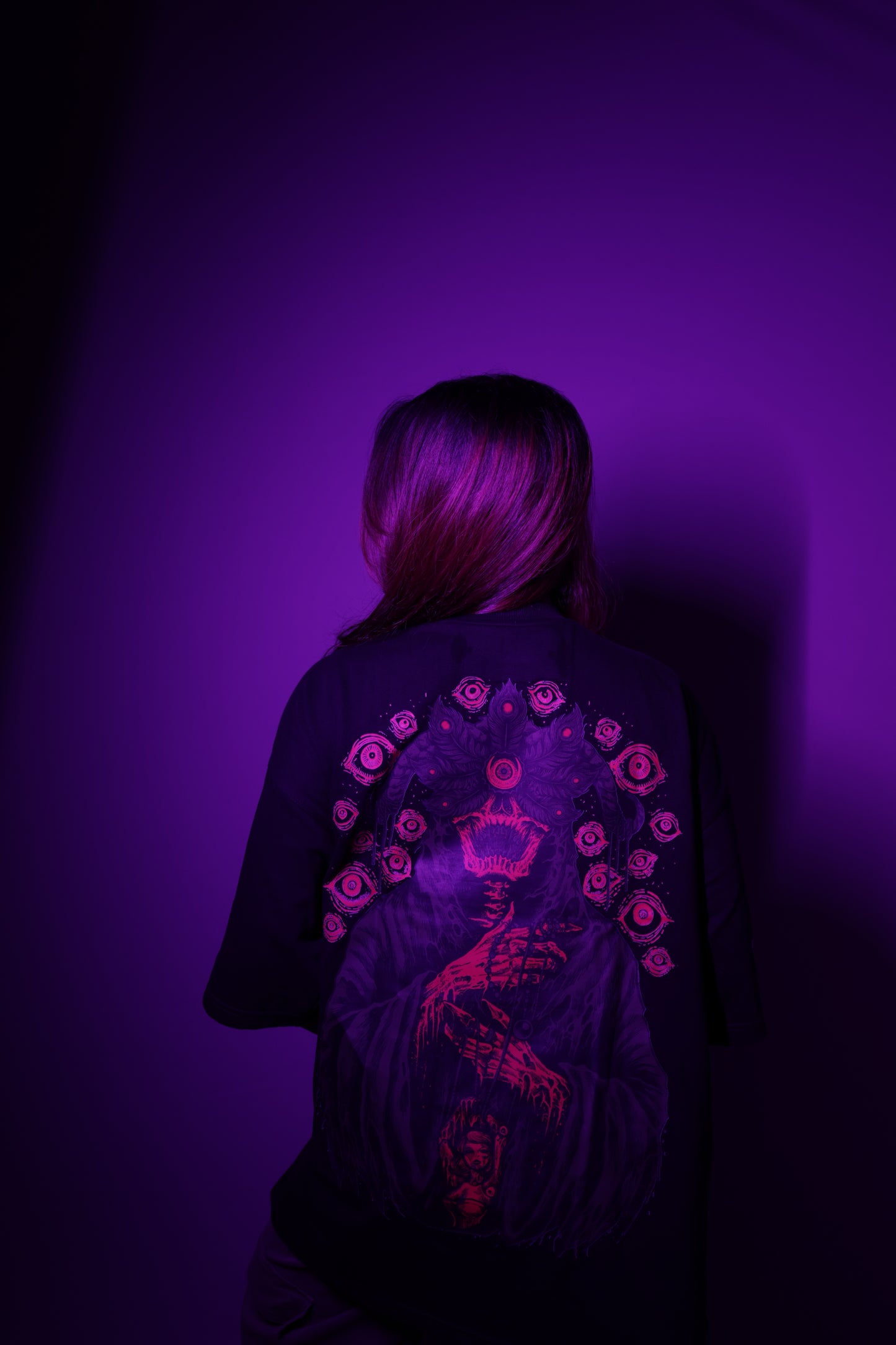 Unisex T-shirt black delusion