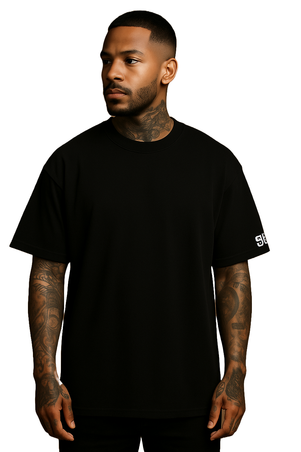 Ignite Plain Black T-shirt