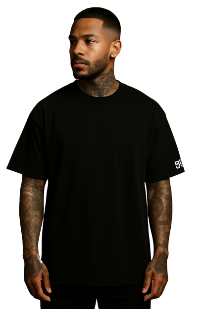 Ignite Plain Black T-shirt