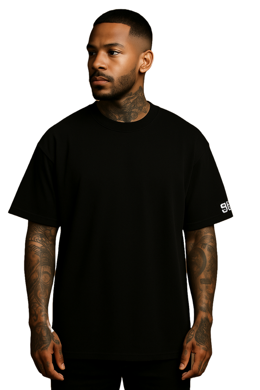 Ignite Plain Black T-shirt